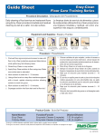 Guide Sheet Guide Sheet - Multi