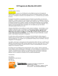 BackPack Program 2014-15 Spanish Letter and Registration