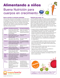 Alimentando a niños - Happy Family Brands