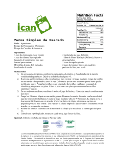 Tacos Simples de Pescado