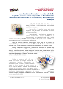 Importancia en el verdadero conocimiento de los requisitos para