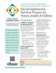 Special Supplemental Nutrition Program for Women, Infants