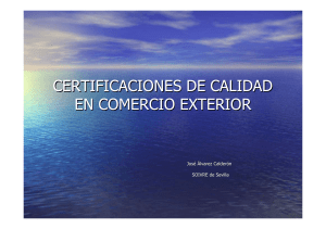 certificaciones de calidad en comercio exterior