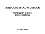 CONDUCTA DEL CONSUMIDOR