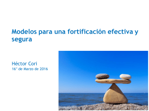 Modelos para una fortificación efectiva y segura - ILSI Nor