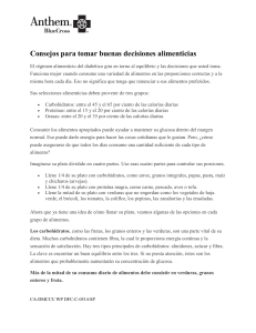 Consejos para tomar buenas decisiones alimenticias