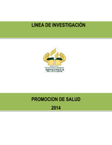 Carrera de Promoción de la Salud