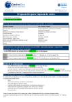 Descargar pdf con instrucciones para la preparación cápsula de