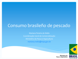 Consumo brasileño de pescado