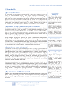 Alimentación - Minnesota Association for Children`s Mental Health
