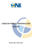 líneas de pobreza e indigencia 2006 uruguay