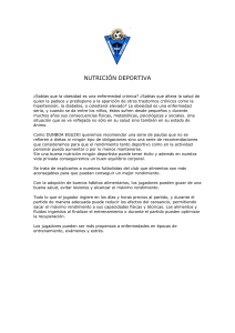 nutrición deportiva