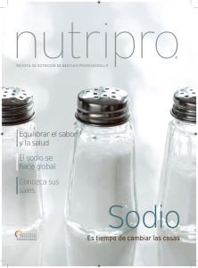 NutriPro- Sodio - Nestlé Professional