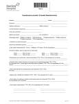 Cuestionario prenatal (Diabetes Prenatal Questionnaire) #571156