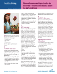 Eating Well with Diabetes and Carbohydrate Basics (Spanish)