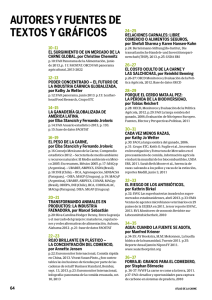 AUToREs y FUENTEs DE TEXTos y gR&aacute;FIcos