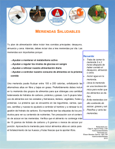 Meriendas Saludables-2013 - Asociación Puertorriqueña de Diabetes