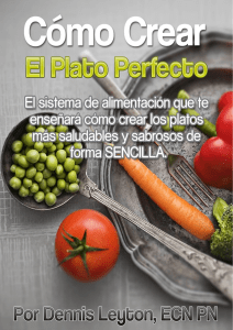 El Plato Perfecto v2.0