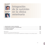 Integración de la nutrición en la clínica veterinaria