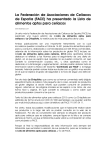 La Federación de Asociaciones de Celiacos de España (FACE) ha