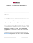 ASU Preparatory Academy Meal Service Acknowledgement Form