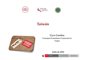 Oportunidades comerciales para el sector confecciones en Taiwán.