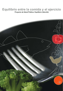 Equilibrio entre la comida y el ejercicio