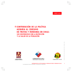 contribución de la política agraria al consumo de frutas y