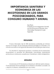 Importancia sanitaria y económica de las Micotoxinas en los granos