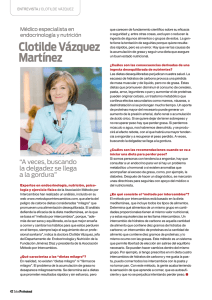 A veces, buscando la delgadez se llega a la