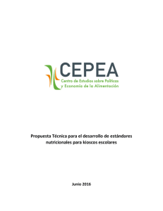 estandares nutricionales CEPEA