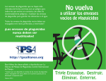 triple rinse brochure_Spanish_2014