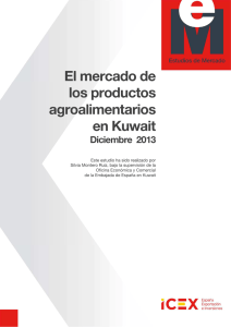 Estudio del mercado agroalimentario en Kuwait
