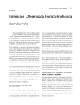 Introducción Formación Diferenciada Técnico-Profesional