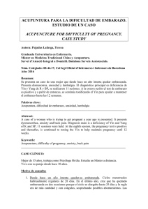 Acupuncture for difficulty o