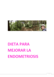 dieta para mejorar la endometriosis