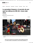 La paradoja hispana: el secreto de por qué los latinos en EE.UU