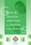 Guía de atención enfermera a personas con diabetes