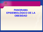 PANORAMA EPIDEMIOLÓGICO DE LA OBESIDAD