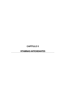 capítulo 5 vitaminas antioxidantes