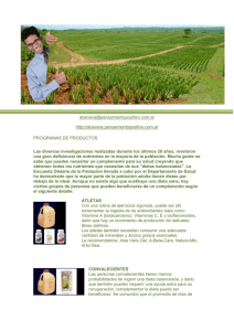 algunos tratamientos basicos a base de nuestros