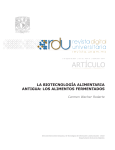 LOS ALIMENTOS FERMENTADOS Carmen Wacher Rodarte