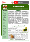 Boletín Agrícola, marzo 2012 - Ministerio de Relaciones Exteriores