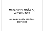 MICROBIOLOGÍA DE ALIMENTOS