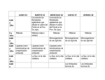 Cronograma de cursos - S.S. Jujuy