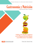 Gastronomía y Nutrición - Colegio de Bachilleres del Estado de