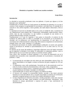 Obesidad en Argentina: También una cuestión económica Sergio