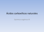 Acidos carboxilicos naturales - q