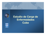 Estudio de Carga de Enfermedades Cuba