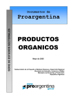 ProArgentina PRODUCTOS ORGANICOS Proargentina